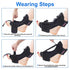 2 Pack Adjustable Plantar Fasciitis Night Splint - Improved Dorsal Brace for Effective Relief from Foot Drop, Achilles