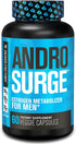 Androsurge Estrogen Blocker for Men, Natural Muscle Builder with DIM, Long Jack, & Grape Seed Extract