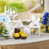 50PCS Baptism Favor Boxes, 2.2''x2.2'' Laser Cut with 50 Ribbons for Baby Shower & First Communion Party