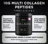 Super Collagen Burn Powder for Women with Hyaluronic Acid, KSM66, Probiotics, Biotin - Premium Multi Collagen