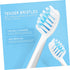 HOODANCOS Waterproof Electric Toothbrush for Adults Non-Rechargeable Soft Bristle Tooth Cleaner Portable Oral Care Tool