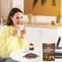RIOWEGO Powder,10-in-1 Immunity, Focus-30 Mushroom Coffee Mushroom Superfood Adaptogen Mix-Organic Lion's Mane, Chaga