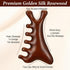 LXUEJIE 4-in-1 Gua Sha Tool for Face & Body, Sandalwood Face & Body Massager, Lymphatic Drainage Massage Comb, Full