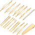Yaomiao 17 Pieces Gold Hair Pins Set Geometric Bobby Pin Barrettes Decorative Jewelry Hair Clamps for Women