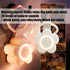 YWLUUOO 88mm White Noise Sleep Soothers Portable Sound Machines Timers Function Strollers Travel Gift Safe Design