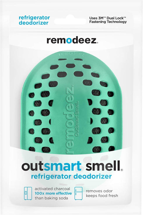 Refrigerator Deodorizer Eliminator, Nontoxic Coconut, Activated Charcoal, Natural Air Fresheners, Moisture & Odor