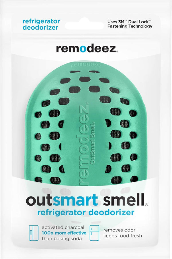 Refrigerator Deodorizer Eliminator, Nontoxic Coconut, Activated Charcoal, Natural Air Fresheners, Moisture & Odor