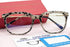 Stylish Blue Light Block Glasses for Women, Oversized Big Frame, Eye Strain UV Glare Blocker Lens, Metal Temples