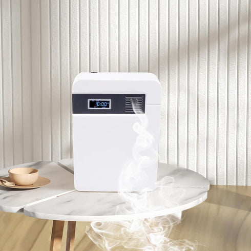 Scent Air Machine Cold Air Waterless Oil Diffuser Wall-Mounted & Tabletop Hotel Collection Diffuser with LED Display