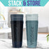 '-4 PACK- 28 oz Shaker Cups for Protein Shakes - Leak Proof Protein Shaker Bottles with 4x Wire Whisk