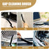 WDRIGE 8Pcs Crevice Cleaning Brushes for Household Use, Grout Cleaner Brush, Hard Bristle Gap Cleaning Tool, Suitable