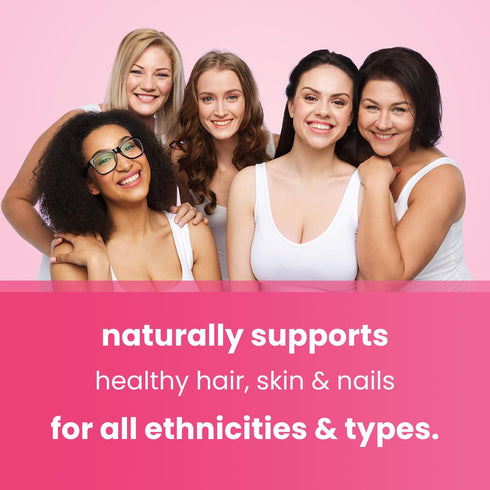 Hair Skin & Nails Gummies | Biotin with Collagen & Keratin | 5000mcg Biotin Beauty Complex | 120 Count for Women & Men