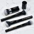 LORYP 4 Pcs Full Face Professional Makeup Brushes Set - Retractable Kabuki Airbrush for Powder and Cream