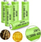 JINTION NIMH 2/3AAA Rechargeable Batteries 1.2V 400mAh, 5 Pack (Not AAA Size)