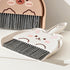 Set Dust pan Broom Brush Dustpan, Dustpan and Brush Mini dust Pans with for Table Key Board Cat Dog and Other Pets Dust