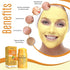 Organic Turmeric Mask Stick for Clear Skin, Acne & Scars Reduction, All-Natural Facial Mask, 1.4 Oz