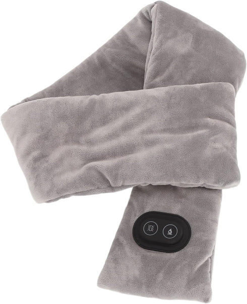 Neck Heating Pad, Electric Vibration Massage Scarf for Neck Pain and Stiffness Relief