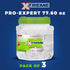 Xtreme Pro-Expert Clear Styling Hair Gel, 77.60 oz Jar (Pack of 3), Alcohol-Free 24-Hours Control with Aloe Vera