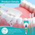 Packaged, (50-Pack) Disposable Toothbrushes with Toothpaste, Gold and Silver Toothbrush Disposable Bulk, Individually