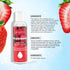 YOSPOSS 4 fl.oz. Strawberry Flavored Water Based Lubricant for Men Women, Sugar-Free Natural Feel Personal Lube