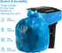 Uieogio 33-37 50 Count, Commercial 36x40 Inches,Thickened bags,(90cm100cm) Heavy Duty Trash Bags, blue, Gallon, Extra