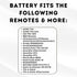 Key Battery Outlet A23 12V Garage Door Opener Battery - Single Alkaline - High-Stability Garage Door Opener Power