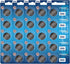 Renata CR1616 Batteries - 3V Lithium Coin Cell 1616 Battery, 25 Count