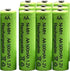 10 Packs 1.2V AA 900mAh Ni-MH Rechargeable Batteries for Solar Lights, Garden Lights, Remotes, Mice