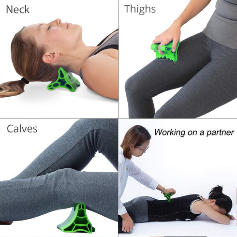 Price Xes Occipital Release Tool, Portable Suboccipital Release Device Myofascial Relaxation Tool, Handheld Trigger