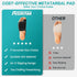 ASRAM Metatarsal Pads with Gel Pad, Forefoot Cushions, Soft Fabric Socks for Metatarsalgia, Bone Spur, Foot Pain Relief