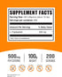 BulkSupplements.com L-Tryptophan Powder, 500mg per Serving, Gluten Free, 100g (3.5 oz)