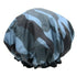 Shower Cap for Women & Men - Waterproof Double Layer Reusable Elastic Bath Caps for Boys & Girls Hair Cap for Shower