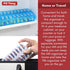 Set 31 Set 2 31 Twice-a-Day Monthly Pill Box Planner - AM & PM Medication Organizer for Days! Contains Organizers