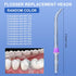 BBTO Oral Hygiene Accessories - Standard Water Hose Plastic Handle with Water Flosser Replacement Jet Tip