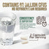Daily Probiotics and Prebiotics, 60 Billion CFU, 120 Capsules, 10 Diverse Strains for Digestion, Vaginal & Immune Health