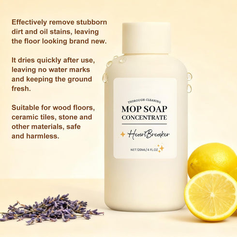 Nmoiat 2025 Mop Soap, Aroma Mop Soap, New Highly Scented Mop Soap for Floor Cleaning, Multisurface Deep Cleans Tough
