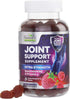 Extra Strength Glucosamine Joint Support Gummy - Joint Health Support & Flexibility for Back, Knees, & Hands