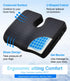 Csangpdg Wheelchair Seat Cushions Cooling, Ergonomic Seat Cushion, Waterproof Silk Fabric, Memory Foam Cooling Gel