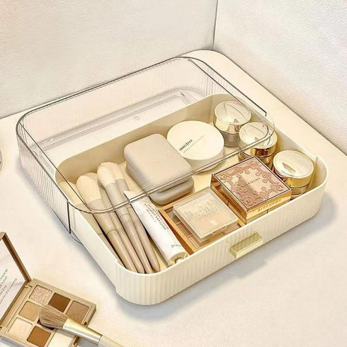 MIUOPUR Stackable Makeup Organizer Drawers, Ideal for Bathroom Vanity, Desk and Dresser Countertops