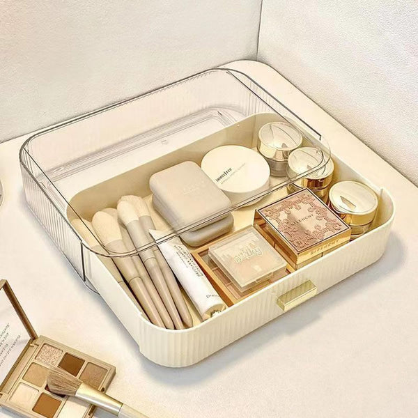 MIUOPUR Stackable Makeup Organizer Drawers, Ideal for Bathroom Vanity, Desk and Dresser Countertops