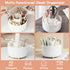 360 Rotate Makeup Brush Holder Organizer for Vanity, Desktop, Bathroom, Makeup Organizers Countertop (White)