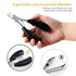 Toenail Clippers, Medical Grade Toe Nail Trimmer, Stainless Steel Sharp Pedicure Clippers for Thick Nails