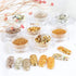 Holographic Glitter Sequins 3D Acrylic Nails Powder - Laser Dust Gold Silver Nail Art Supplies - 8 Boxes
