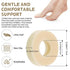 Taefuwr 60PCS Corn Cushions for Feet, Latex Sponge Foot Callus Pads, Corn Pads for Toes (Rotundity)
