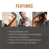 Woody's 10 Fl Oz 2-in-1 Hair Shampoo & Body Wash for Men, All-Purpose Grooming Wash, Refresh & Revitalize