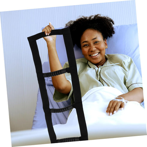 Senior Bed Ladder with Pull-Up Strap - Easy Sit-Up Device