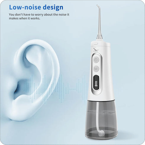 Sadat Cordless Flosser, Oral Irrigator, Portable Water Flosser for Teeth Cleaning and Flossing, Plaque Remover