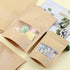150 Kraft Mylar Bags for Food Storage, 6X9 Mylar Bags with Window, Resealable Bags for Small Business Packaging