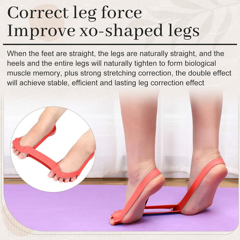 Pink,3 Halloscume Toe Stretch Bands for Bunions Correction Toe Spacers Separators Foot Stretcher Resistance Bands