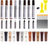 Wood Furniture Repair Kit - 42 Pcs Hardwood Laminate Vinyl Floor Repair Kit with Markers, Fillers, and Wax Sticks for
